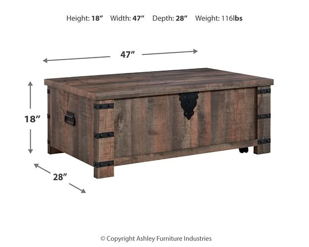 Ashley Express - Hollum Lift Top Cocktail Table - Walo Furniture