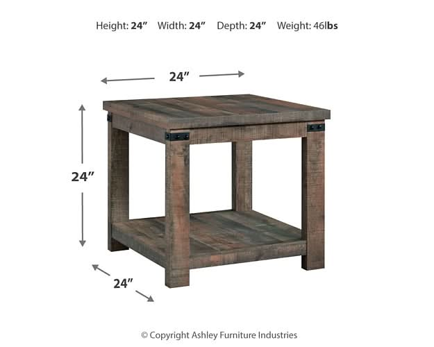 Ashley Express - Hollum Square End Table - Walo Furniture