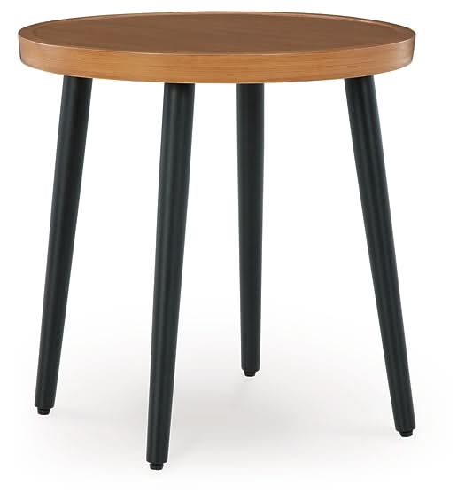 Ashley Express - Horizon Hall Round End Table - Walo Furniture