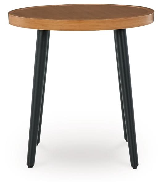 Ashley Express - Horizon Hall Round End Table - Walo Furniture