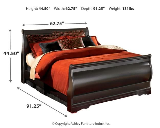 Ashley Express - Huey Vineyard Sleigh Bed - Walo Furniture