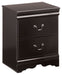 Ashley Express - Huey Vineyard Two Drawer Night Stand - Walo Furniture