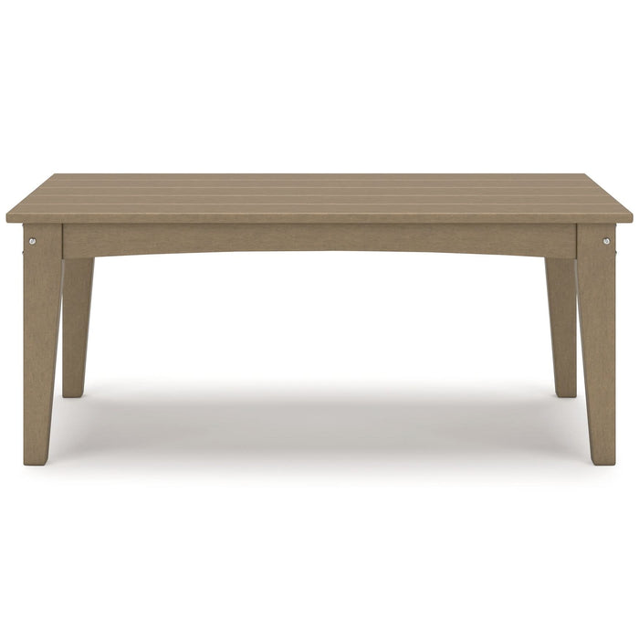 Ashley Express - Hyland wave Rectangular Cocktail Table - Walo Furniture