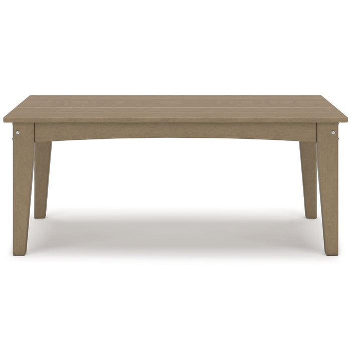 Ashley Express - Hyland wave Rectangular Cocktail Table - Walo Furniture