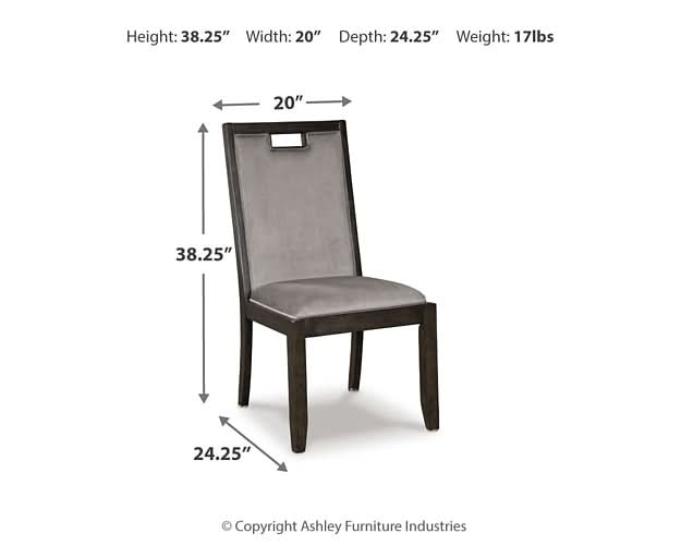 Ashley Express - Hyndell Dining UPH Side Chair (2/CN) - Walo Furniture