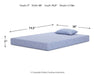 Ashley Express - Ikidz Ocean Mattress And Pillow 2/Cn - Walo Furniture