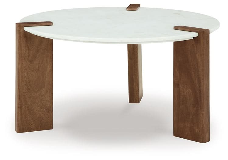 Ashley Express - Isanti Coffee Table with 1 End Table - Walo Furniture