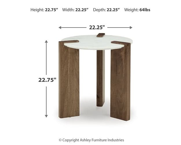 Ashley Express - Isanti Coffee Table with 1 End Table - Walo Furniture