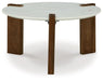 Ashley Express - Isanti Round Cocktail Table - Walo Furniture