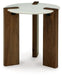 Ashley Express - Isanti Round End Table - Walo Furniture