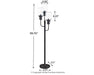 Ashley Express - Jaak Metal Floor Lamp (1/CN) - Walo Furniture