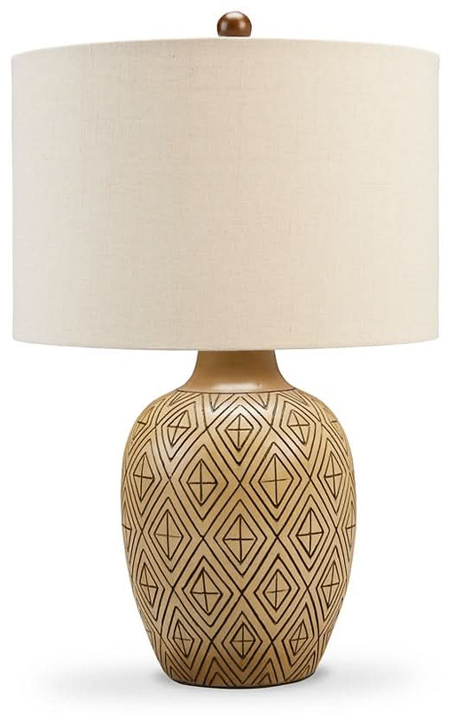 Ashley Express - Jairgan Poly Table Lamp (2/CN) - Walo Furniture