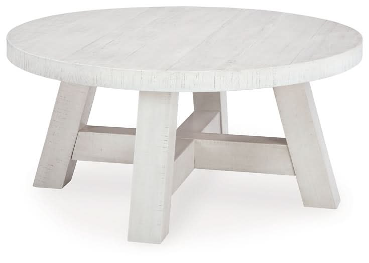 Ashley Express - Jallison Round Cocktail Table - Walo Furniture