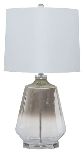 Ashley Express - Jaslyn Glass Table Lamp (1/CN) - Walo Furniture