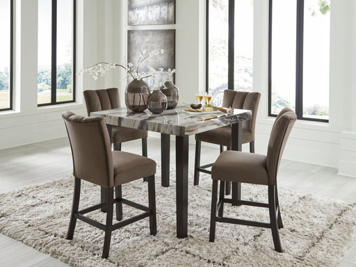 Ashley Express - Jeshina Counter Height Dining Table and 4 Barstools - Walo Furniture