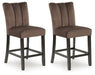 Ashley Express - Jeshina Upholstered Barstool (2/CN) - Walo Furniture