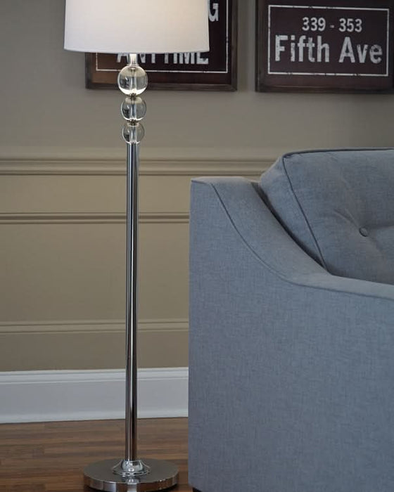 Ashley Express - Joaquin Crystal Floor Lamp (1/CN) - Walo Furniture