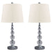 Ashley Express - Joaquin Crystal Table Lamp (2/CN) - Walo Furniture