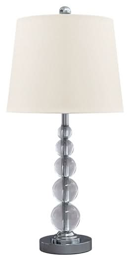 Ashley Express - Joaquin Crystal Table Lamp (2/CN) - Walo Furniture