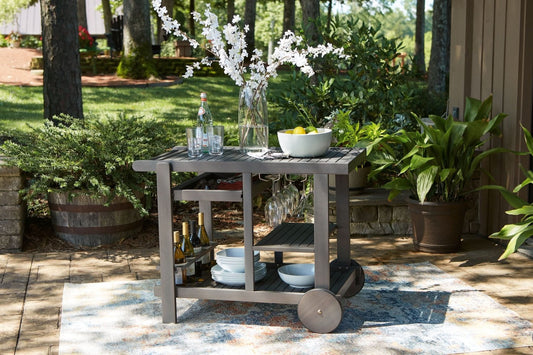 Ashley Express - Kailani Serving Cart - Walo Furniture