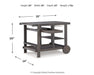 Ashley Express - Kailani Serving Cart - Walo Furniture