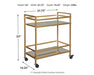 Ashley Express - Kailman Bar Cart - Walo Furniture