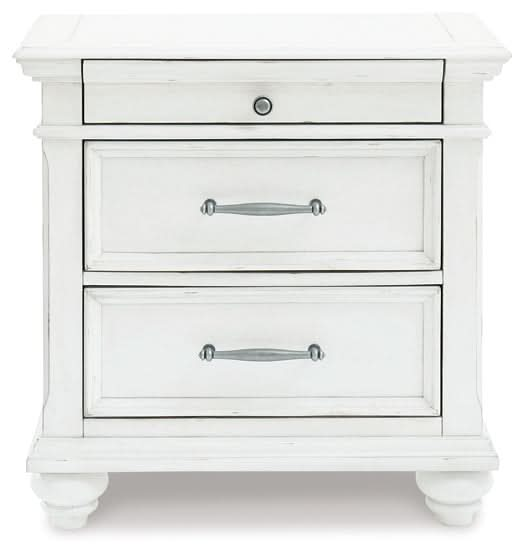 Ashley Express - Kanwyn Three Drawer Night Stand - Walo Furniture