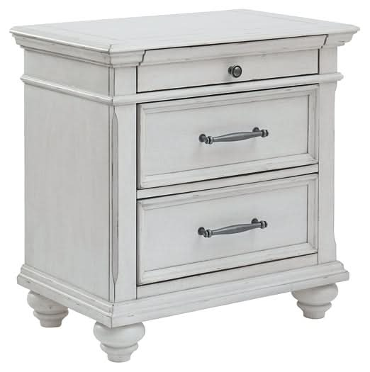 Ashley Express - Kanwyn Three Drawer Night Stand - Walo Furniture