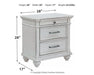 Ashley Express - Kanwyn Three Drawer Night Stand - Walo Furniture