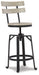 Ashley Express - Karisslyn Counter Height Dining Table and 2 Barstools - Walo Furniture