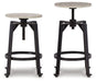 Ashley Express - Karisslyn Swivel Stool (2/CN) - Walo Furniture