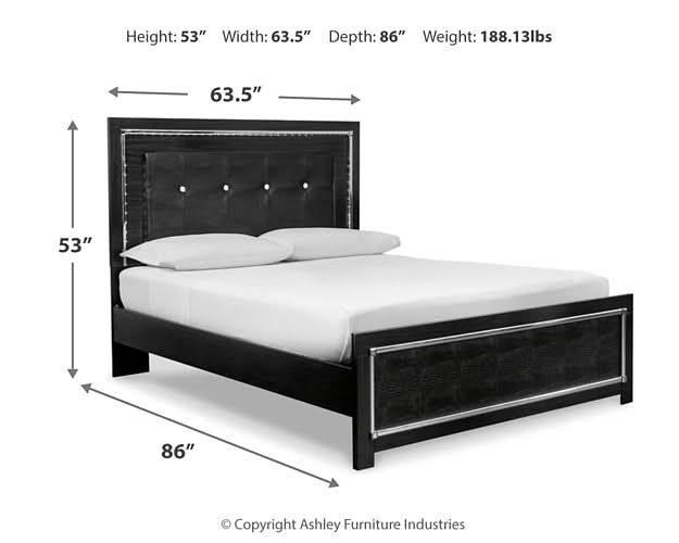 Ashley Express - Kaydell Queen Upholstered Panel Bed - Walo Furniture