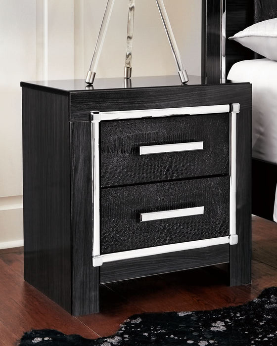 Ashley Express - Kaydell Two Drawer Night Stand - Walo Furniture