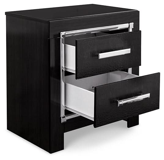 Ashley Express - Kaydell Two Drawer Night Stand - Walo Furniture