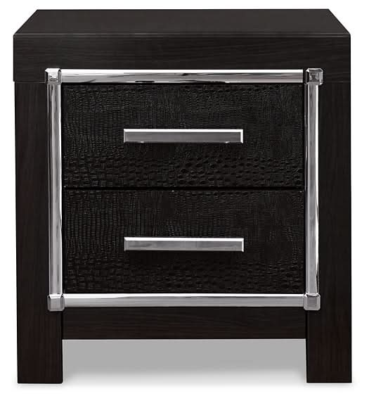 Ashley Express - Kaydell Two Drawer Night Stand - Walo Furniture