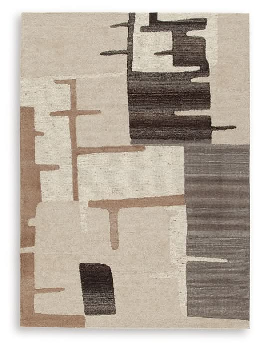 Ashley Express - Kencher Medium Rug - Walo Furniture