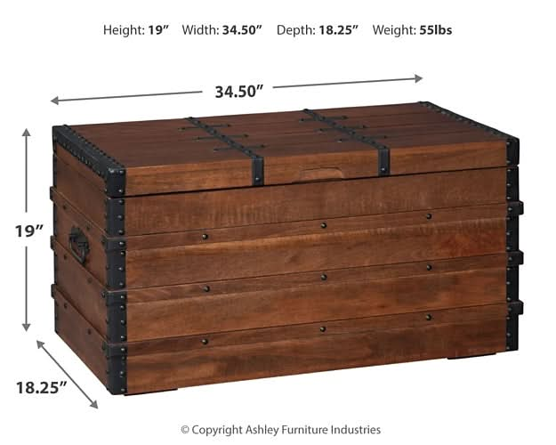 Ashley Express - Kettleby Storage Trunk - Walo Furniture