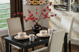 Ashley Express - Kimonte Dining Table and 4 Chairs - Walo Furniture