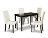 Ashley Express - Kimonte Dining Table and 4 Chairs - Walo Furniture