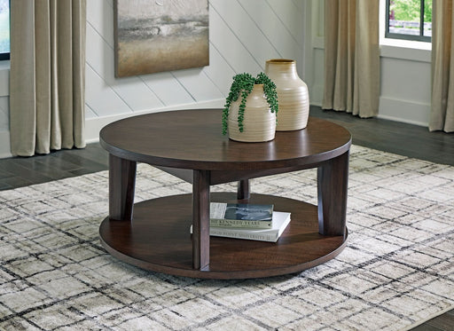 Ashley Express - Korestone 2 Round Cocktail Table - Walo Furniture