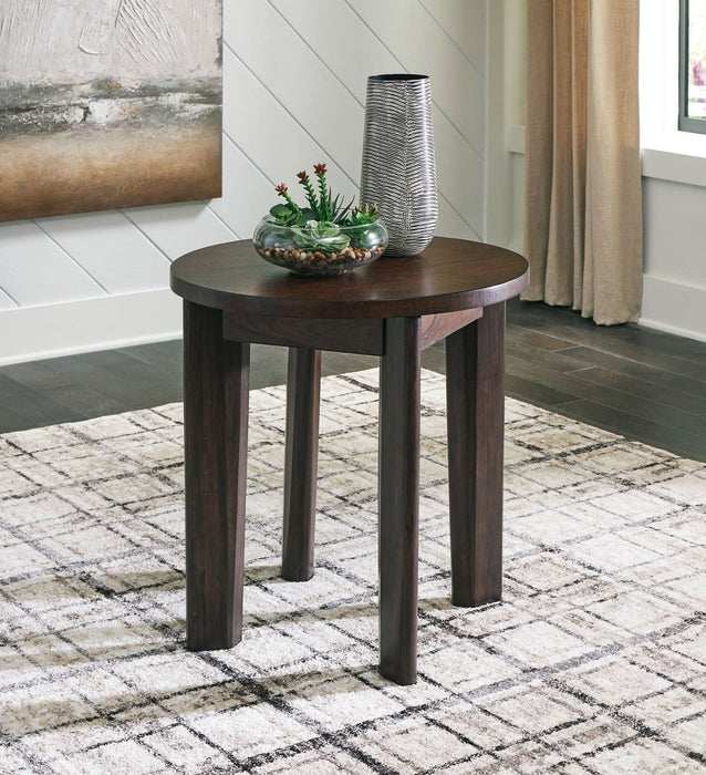 Ashley Express - Korestone 2 Round End Table - Walo Furniture