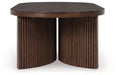 Ashley Express - Korestone Oval Cocktail Table - Walo Furniture