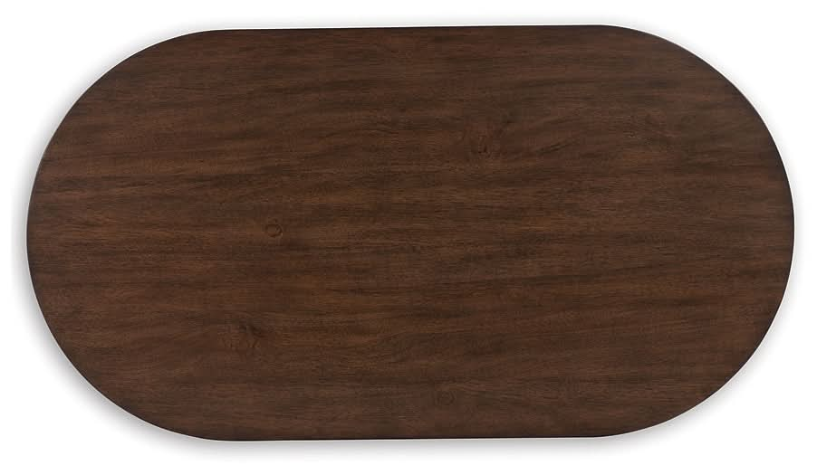 Ashley Express - Korestone Oval Cocktail Table - Walo Furniture