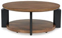 Ashley Express - Kraeburn Round Cocktail Table - Walo Furniture