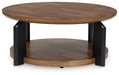 Ashley Express - Kraeburn Round Cocktail Table - Walo Furniture