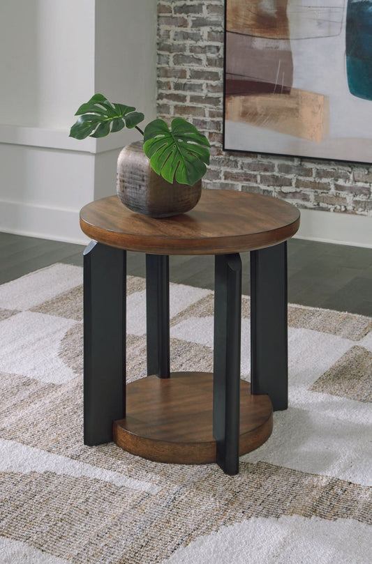 Ashley Express - Kraeburn Round End Table - Walo Furniture