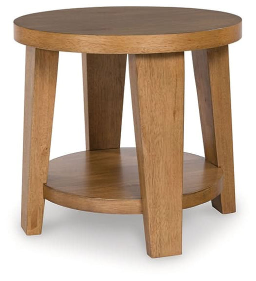 Ashley Express - Kristiland Round End Table - Walo Furniture