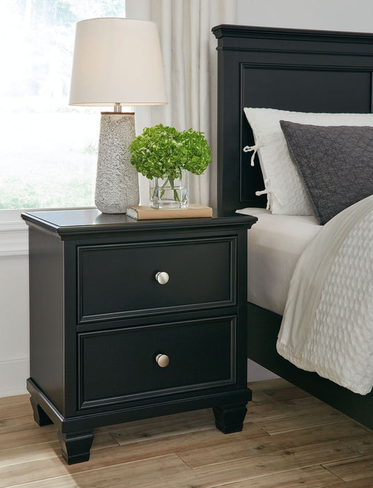 Ashley Express - Lanolee Two Drawer Night Stand - Walo Furniture