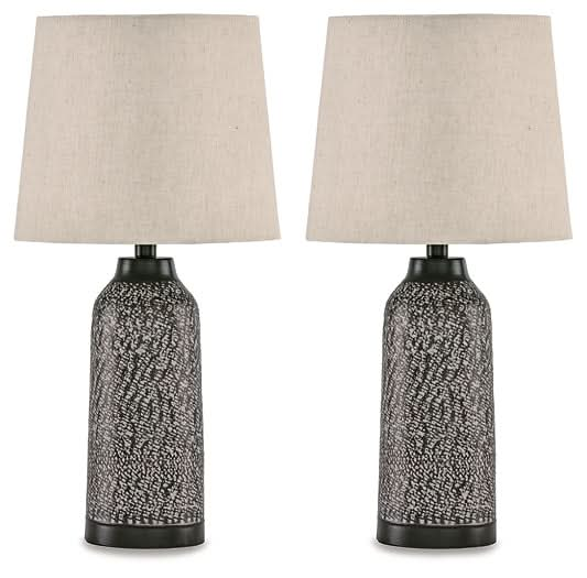 Ashley Express - Lanson Metal Table Lamp (2/CN) - Walo Furniture