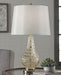 Ashley Express - Latoya Glass Table Lamp (1/CN) - Walo Furniture